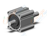 SMC CDQ2WB100-50DMZ-M9BL compact cylinder, cq2-z, COMPACT CYLINDER