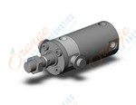 SMC CG1UN50-25Z-XC4 cg1, air cylinder, ROUND BODY CYLINDER