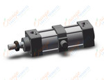 SMC MDBT40TN-75Z cylinder, mb-z, tie rod, TIE ROD CYLINDER