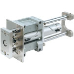 SMC MGGMB80TN-250-XC6A guided air cylinder, GUIDED CYLINDER