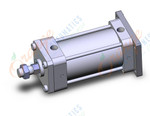 SMC NCDA1KG400-0500-X119US cylinder, nca1, tie rod, TIE ROD CYLINDER