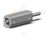 SMC NCDQ2WA16-30DZ compact cylinder, ncq2-z, COMPACT CYLINDER