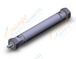 SMC NCME075-0300-X6009A ncm, air cylinder, ROUND BODY CYLINDER