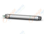 SMC NCME106-0600C-X114US ncm, air cylinder, ROUND BODY CYLINDER