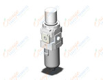 SMC AW30-F02H-N-B filter/regulator, FILTER/REGULATOR, MODULAR F.R.L.