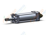 SMC CDA2D63TN-150Z-V air cylinder, tie rod, TIE ROD CYLINDER