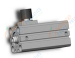 SMC CDBQ2B20-20DC-RL cyl, compact, locking, sw capable, COMPACT CYLINDER