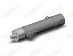 SMC CDG3BN20-75F-A93L-C cg3, air cylinder short type, ROUND BODY CYLINDER