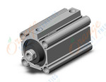 SMC CDQ2B40-50DZ-A93L-XC35 compact cylinder, cq2-z, COMPACT CYLINDER