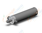 SMC CG1UN63-200Z cg1, air cylinder, ROUND BODY CYLINDER
