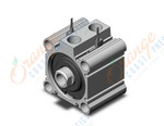 SMC NCDQ2B50-5DZ-M9PVSAPC compact cylinder, ncq2-z, COMPACT CYLINDER