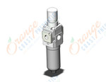SMC AW20-N02C-12Z-B filter/regulator, FILTER/REGULATOR, MODULAR F.R.L.