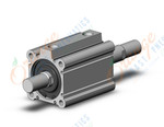 SMC CDQ2WA50-40DMZ compact cylinder, cq2-z, COMPACT CYLINDER