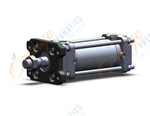 SMC 22-CDA2F50TF-50 air cyl, copper, fluorine, silicone free, TIE ROD CYLINDER