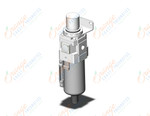 SMC AW40K-N02BCE-8Z-B filter/regulator, FILTER/REGULATOR, MODULAR F.R.L.