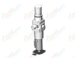 SMC AW60-F06M-8J-B filter/regulator, FILTER/REGULATOR, MODULAR F.R.L.