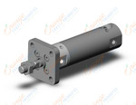 SMC CDG1FA20-25Z cg1, air cylinder, ROUND BODY CYLINDER