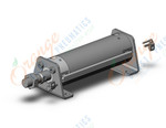 SMC CDG1LA40-75Z-XC13A cg1, air cylinder, ROUND BODY CYLINDER