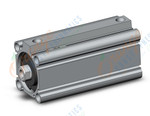 SMC CDQ2B40-75DZ-L-M9BSBPC compact cylinder, cq2-z, COMPACT CYLINDER