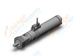 SMC NCDMB075-0200-M9PVLS ncm, air cylinder, ROUND BODY CYLINDER