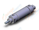 SMC NCDME200-0250C-X6009C ncm, air cylinder, ROUND BODY CYLINDER