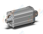 SMC NCDQ8C106-050T compact cylinder, ncq8, COMPACT CYLINDER