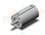 SMC NCDQ8M056-037CM compact cylinder, ncq8, COMPACT CYLINDER