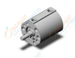 SMC NCQ8E056-075CM compact cylinder, ncq8, COMPACT CYLINDER