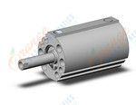 SMC NCQ8E056-075T compact cylinder, ncq8, COMPACT CYLINDER