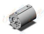 SMC NCQ8E056-087 compact cylinder, ncq8, COMPACT CYLINDER