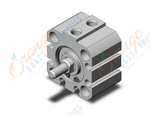 SMC NCQ8E075-025M compact cylinder, ncq8, COMPACT CYLINDER