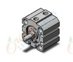 SMC NCQ8E075-037M compact cylinder, ncq8, COMPACT CYLINDER