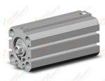 SMC NCQ8E075-125S compact cylinder, ncq8, COMPACT CYLINDER