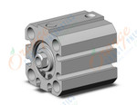 SMC NCQ8M075-050S compact cylinder, ncq8, COMPACT CYLINDER