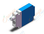 SMC V120-S5CZJ-N3 sol valve, sgl, plug-in, 3 PORT SOLENOID VALVE