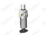 SMC AW40K-03DE3-2ZA-B filter/regulator, FILTER/REGULATOR, MODULAR F.R.L.