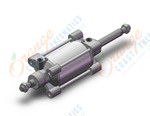 SMC C96SB100-100CW cylinder, tie rod, ISO TIE ROD CYLINDER
