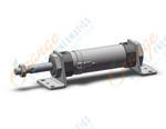 SMC CDM2L32-25TZ-M9BLS cylinder, air, ROUND BODY CYLINDER