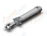 SMC CDM2U40-100Z-W cylinder, air, ROUND BODY CYLINDER