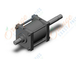 SMC CS1WBN250-200 cs1 cylinder, TIE ROD CYLINDER