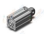 SMC NCDQ8C150-175C compact cylinder, ncq8, COMPACT CYLINDER