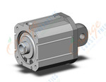 SMC NCDQ8C200-025T compact cylinder, ncq8, COMPACT CYLINDER