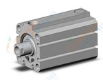 SMC NCDQ8E106-037T compact cylinder, ncq8, COMPACT CYLINDER
