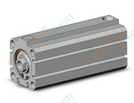 SMC NCDQ8E106-150S compact cylinder, ncq8, COMPACT CYLINDER