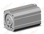 SMC NCDQ8E200-200S compact cylinder, ncq8, COMPACT CYLINDER