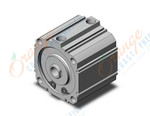 SMC NCDQ8E300-100C compact cylinder, ncq8, COMPACT CYLINDER