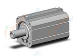 SMC NCDQ8N200-125T compact cylinder, ncq8, COMPACT CYLINDER