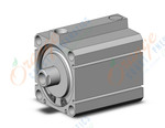 SMC NCDQ8N250-050T compact cylinder, ncq8, COMPACT CYLINDER