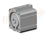 SMC NCDQ8N250-075S compact cylinder, ncq8, COMPACT CYLINDER