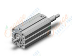 SMC NCDQ8WE075-087M compact cylinder, ncq8, COMPACT CYLINDER